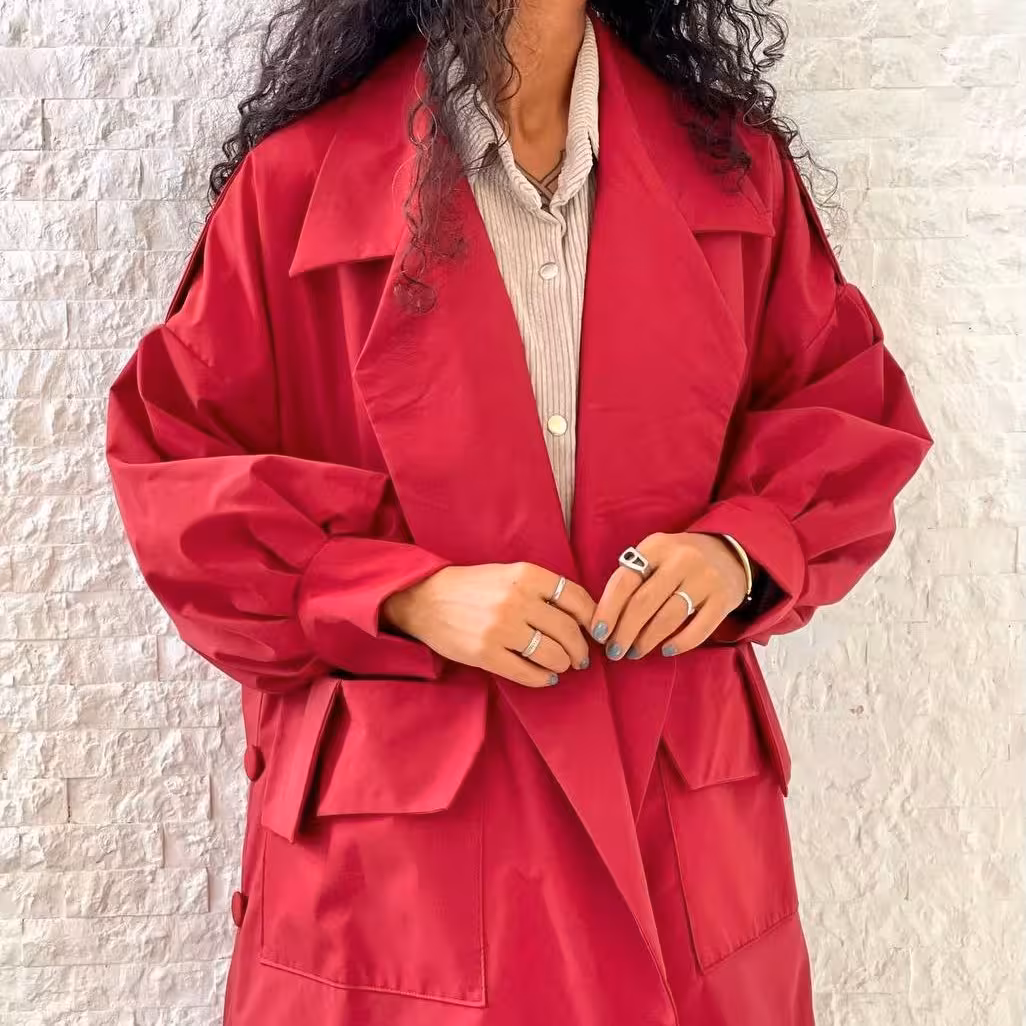 بارانی زرشکی