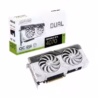 کارت گرافیک ایسوس DUAL GeForce RTX 4070 White OC Edition 12GB