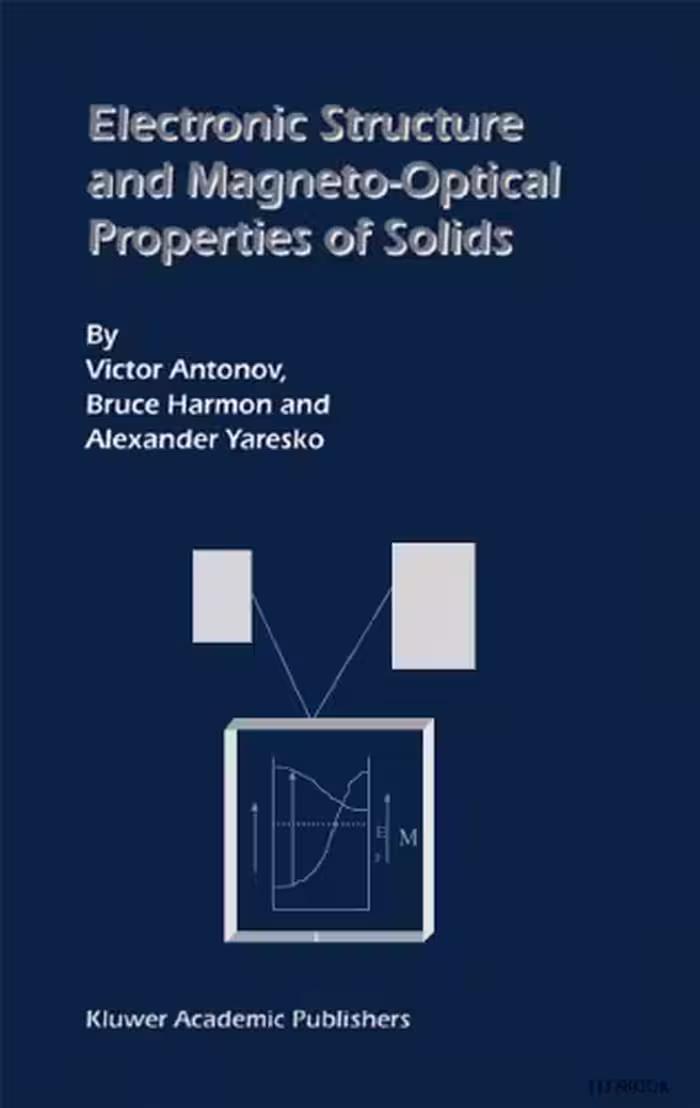 خرید و دانلود نسخه کامل کتاب Electronic structure and magneto-optical properties of solids