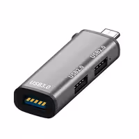 هاب 3 پورت Type-C به USB مجنتیک مدل ADS-302C - ایپکی