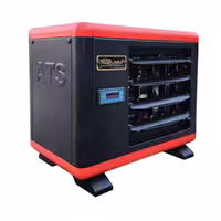 هیتر برقی فن دار تک فاز آذر تهویه طرح فلورا مدل E6000