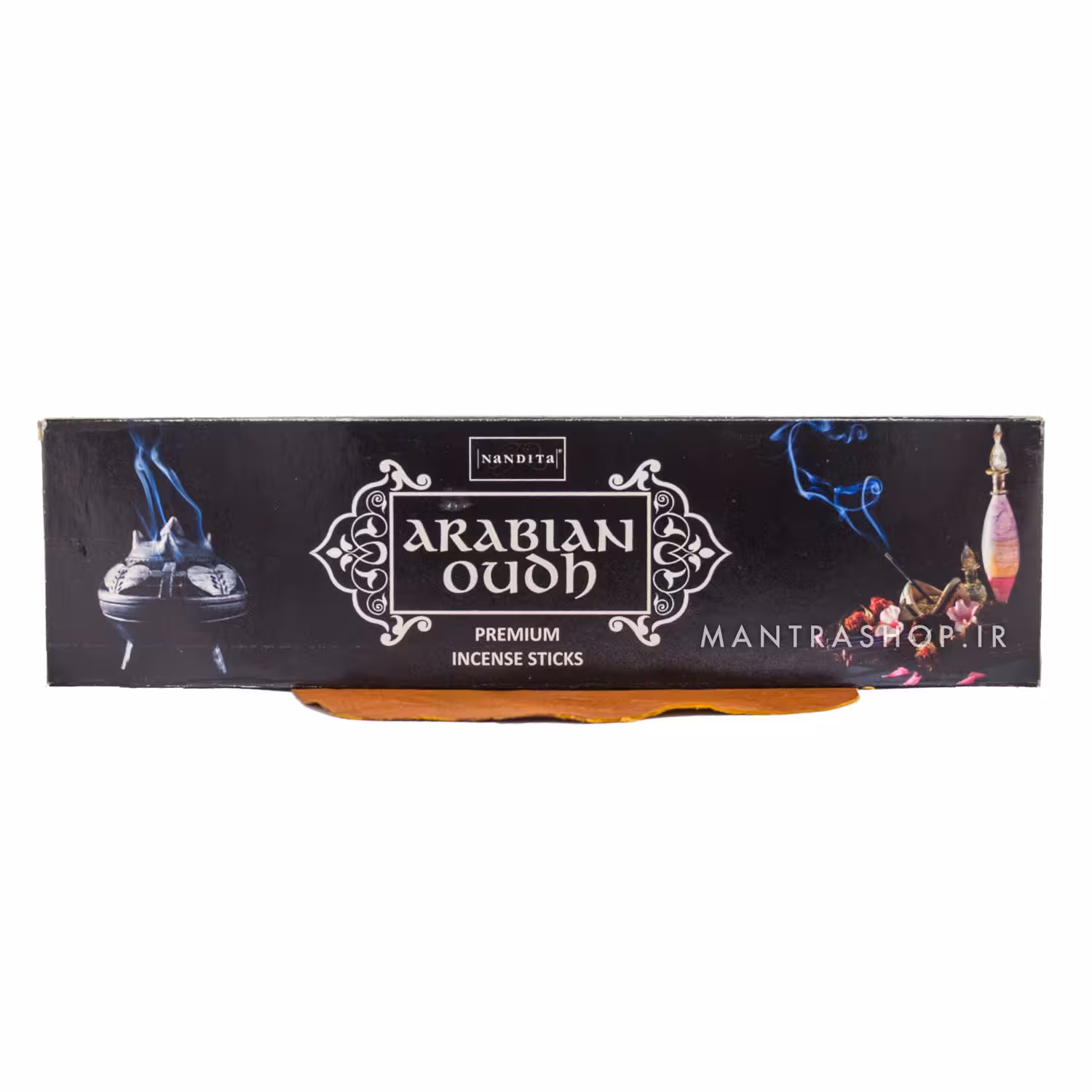 عود دست ساز هندی Arabian oudh برند Nandita بسته 50 گرمی (عود عربی)