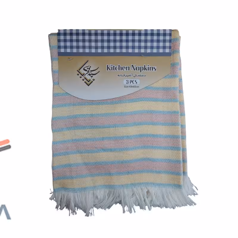 دستمال تنظیف فانتزی 3 عددی