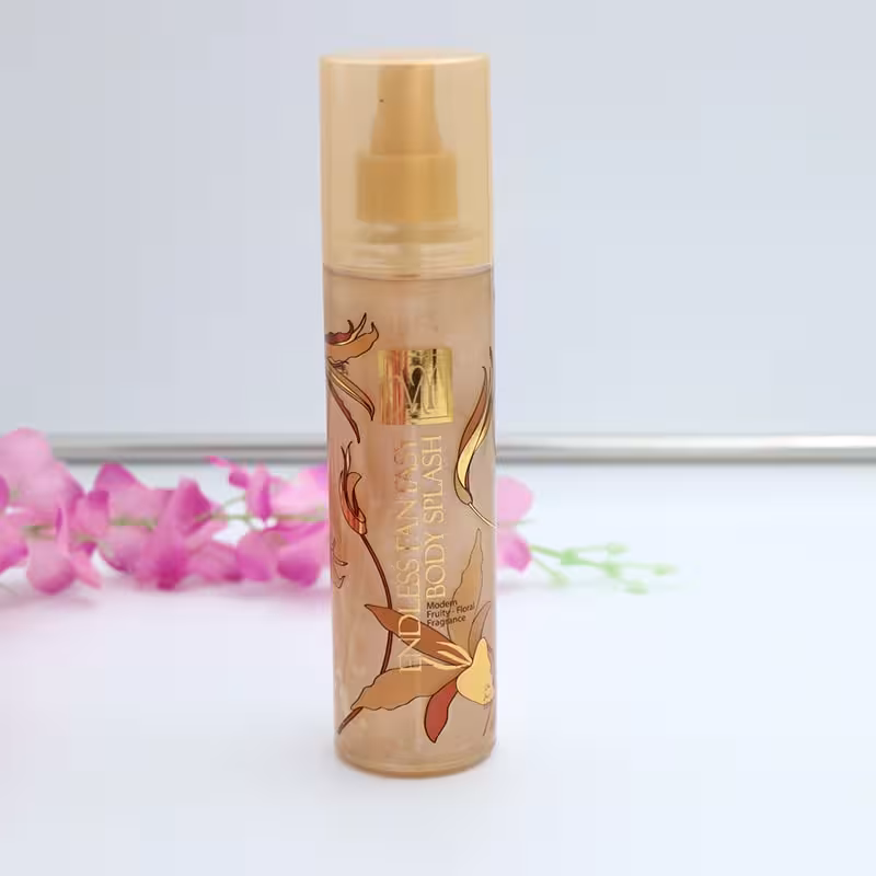 عمده فروشی بادی اسپلش ENDLESS FANTASY گلیتردار طلایی اکلیلی مای 220میل 90150