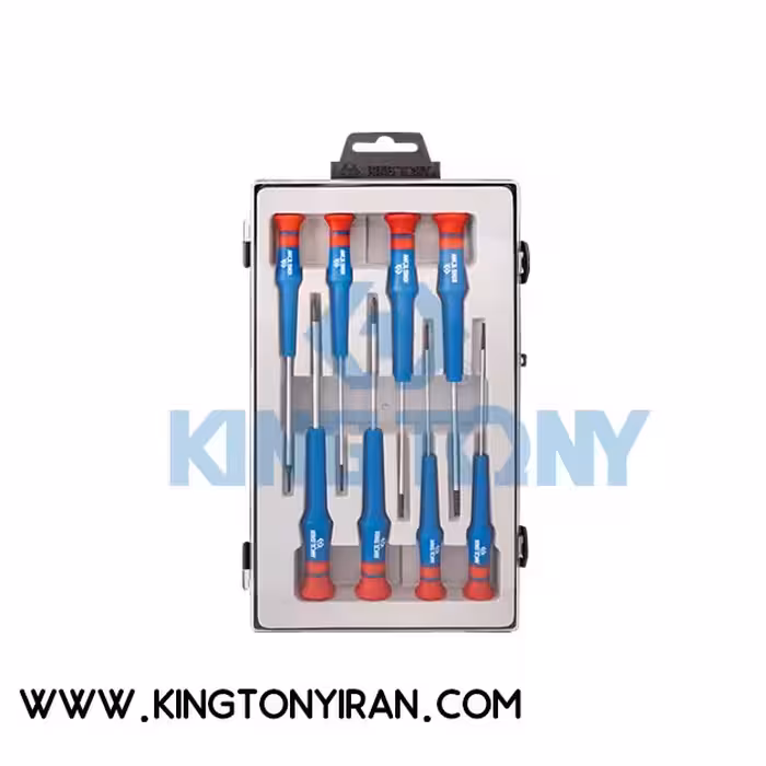 32118MR – ست پيچ گوشتي ساعتي دو سو و چهار سو  8 عددي  7.5 سانت  کينگ توني