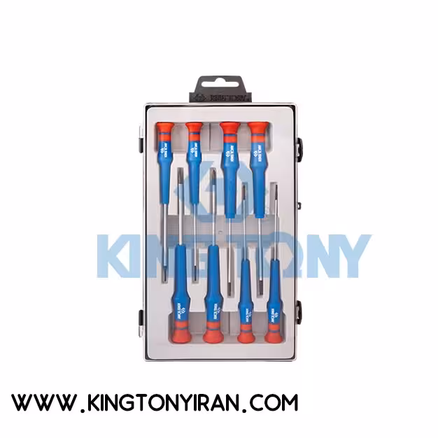 32118MR – ست پيچ گوشتي ساعتي دو سو و چهار سو  8 عددي  7.5 سانت  کينگ توني