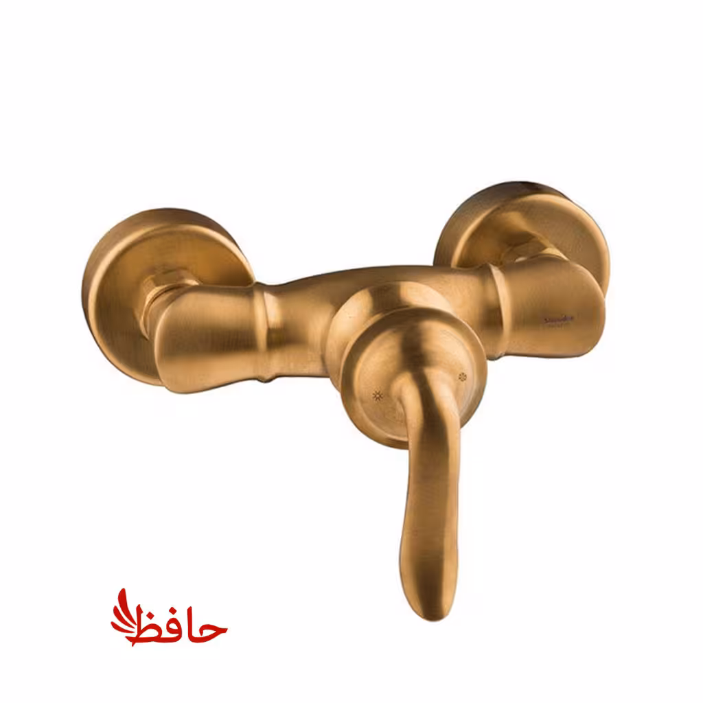 شیر توالت شودر مدل لوکا طلایی مات