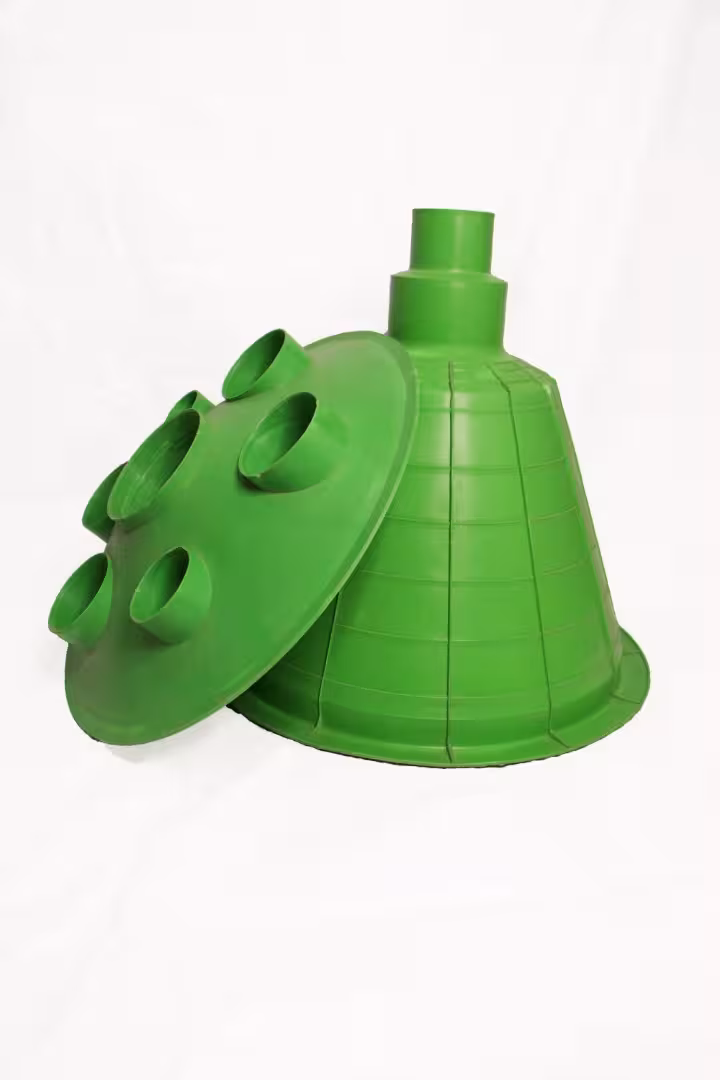 گلدانی درب چاه فاضلاب