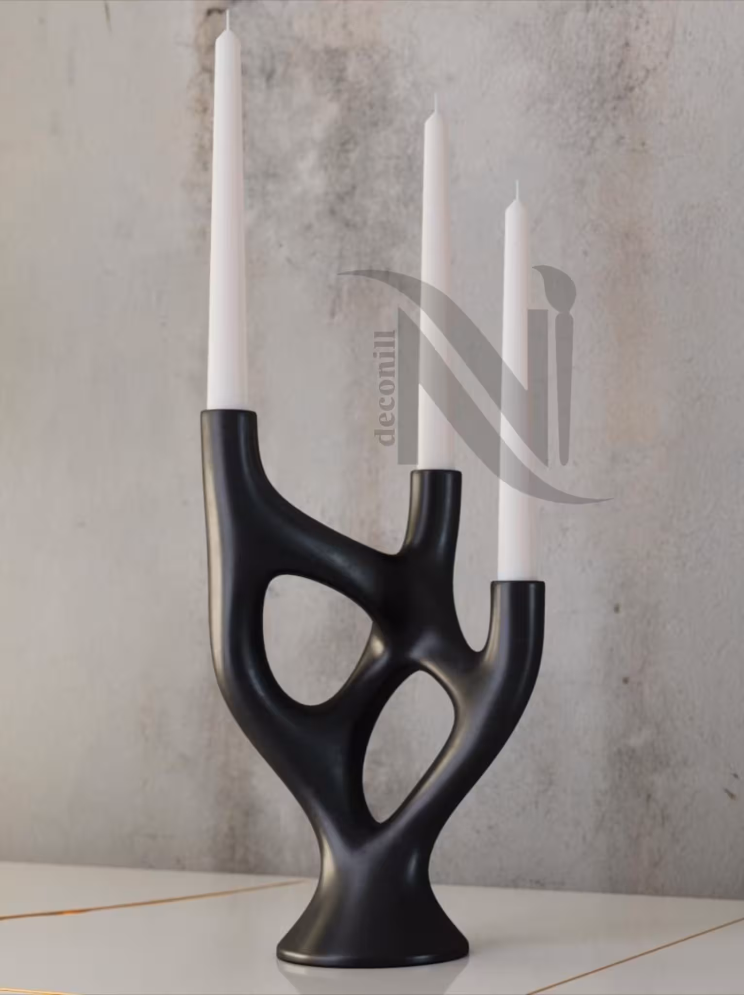 جاشمعی سه شعله مدرن کد کالا 889