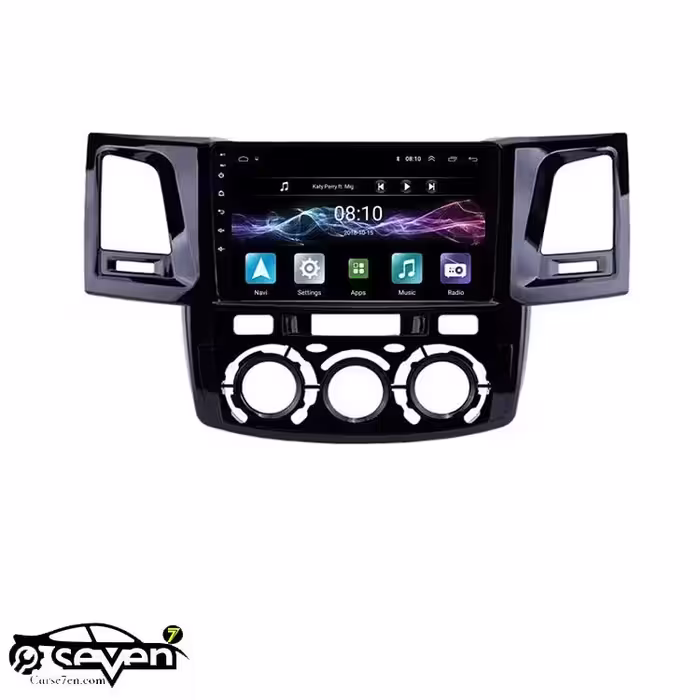مانیتور اندروید هایلوکس 2012 برند تهران تیونینگ مدل T.T 819