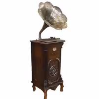 گرامافون آنتیک 4 کاره ایستاده