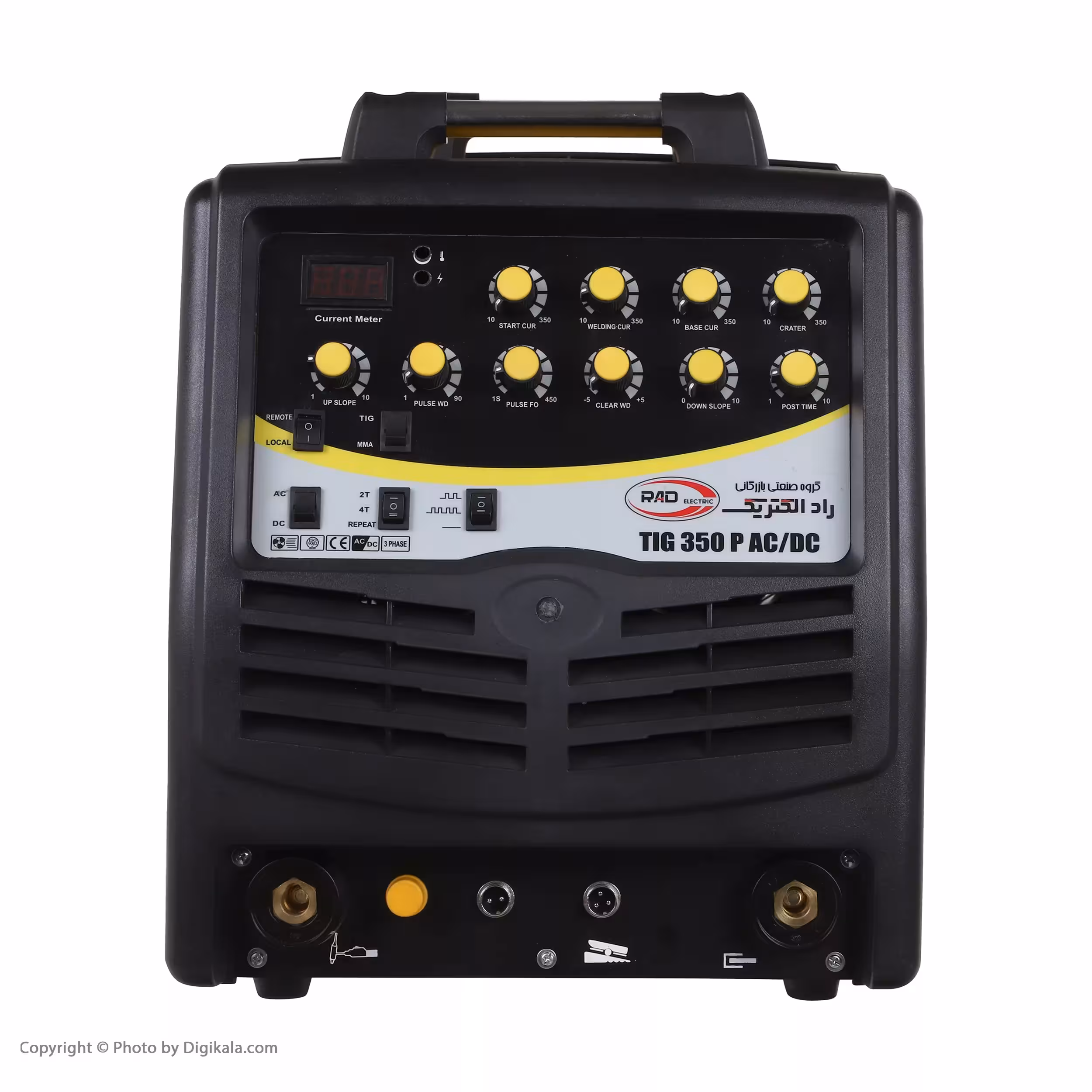 دستگاه جوش 350 آمپر رادالکتریک مدل TIG350 p AC/DC