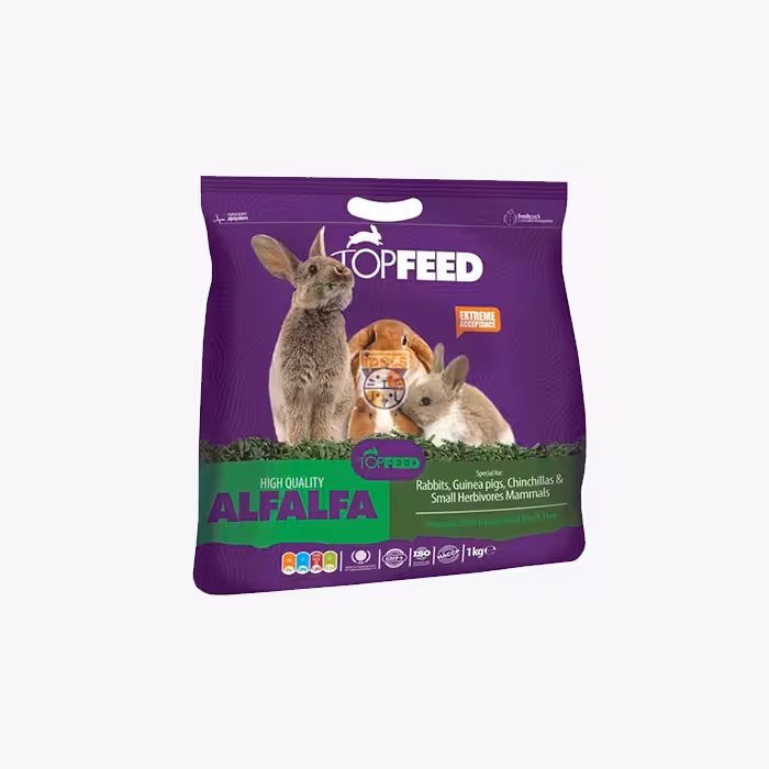 یونجه ساده جوندگان تاپ فید (Top Feed) وزن 1 کیلو گرم