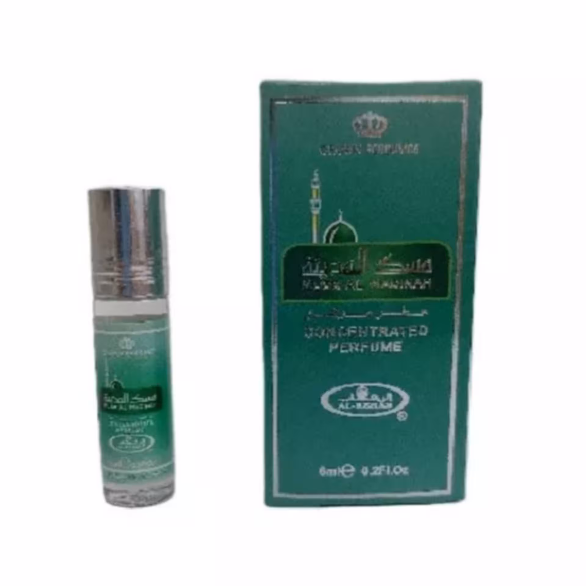 عطر مردانه زنانه الرحاب مدل مسک المدینه حجم 6 میل