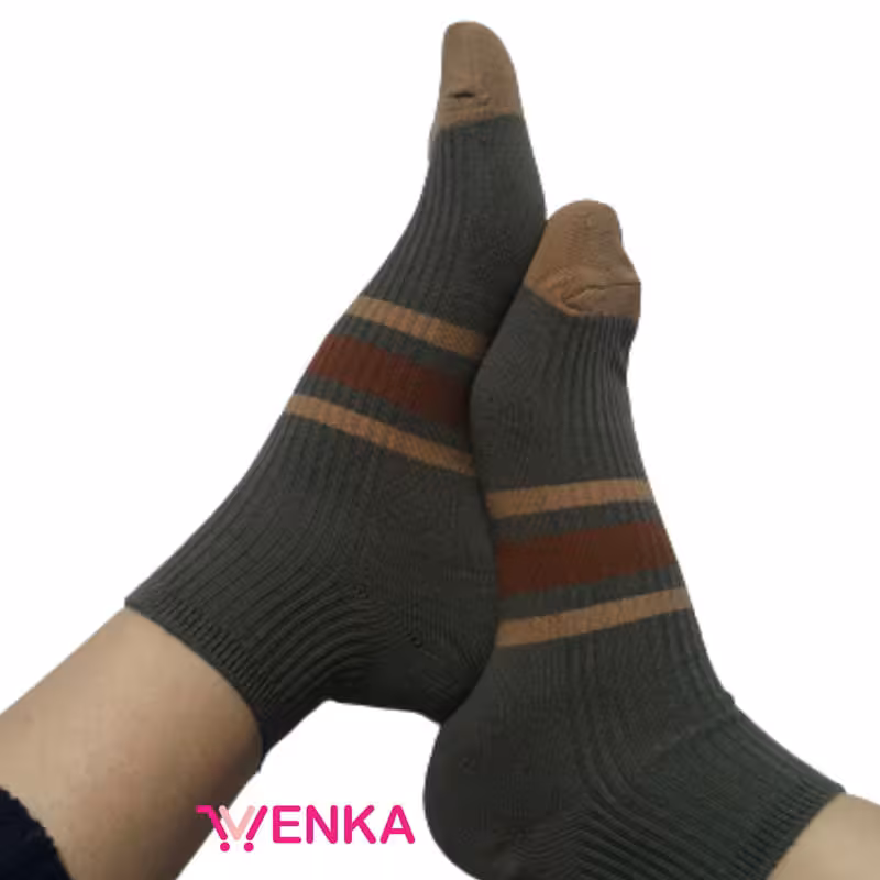 جوراب مچی راه راه کد173