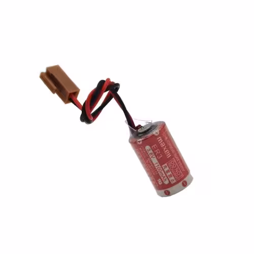 باتری بک آپ 3.6 ولت ER3 برند مکسل ژاپن سیم دار