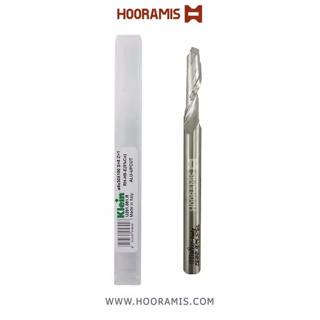 مته عمومی تک کاناله 8*100*30*8 از جنس HSS-E برند Klein ایتالیا