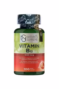 کپسول ویتامین B12 برند Natures Supreme – بسته 100 عددی