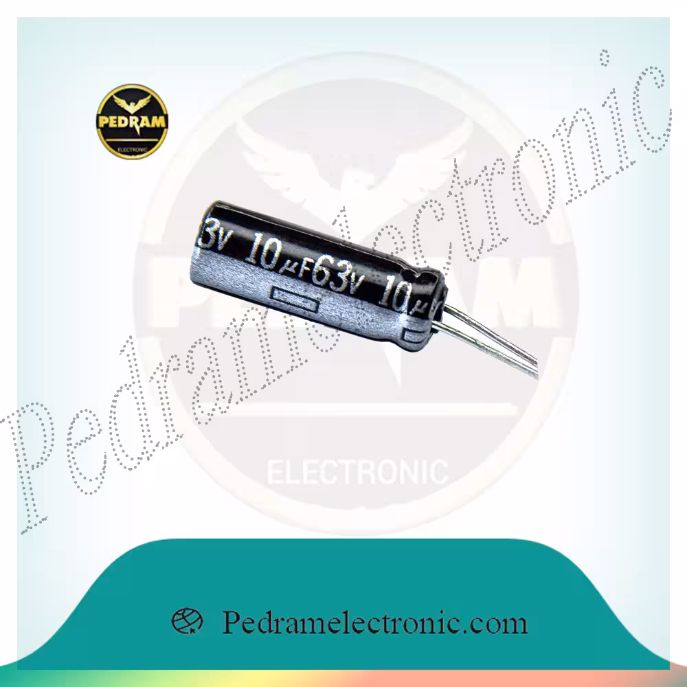 خازن 10MF 63V