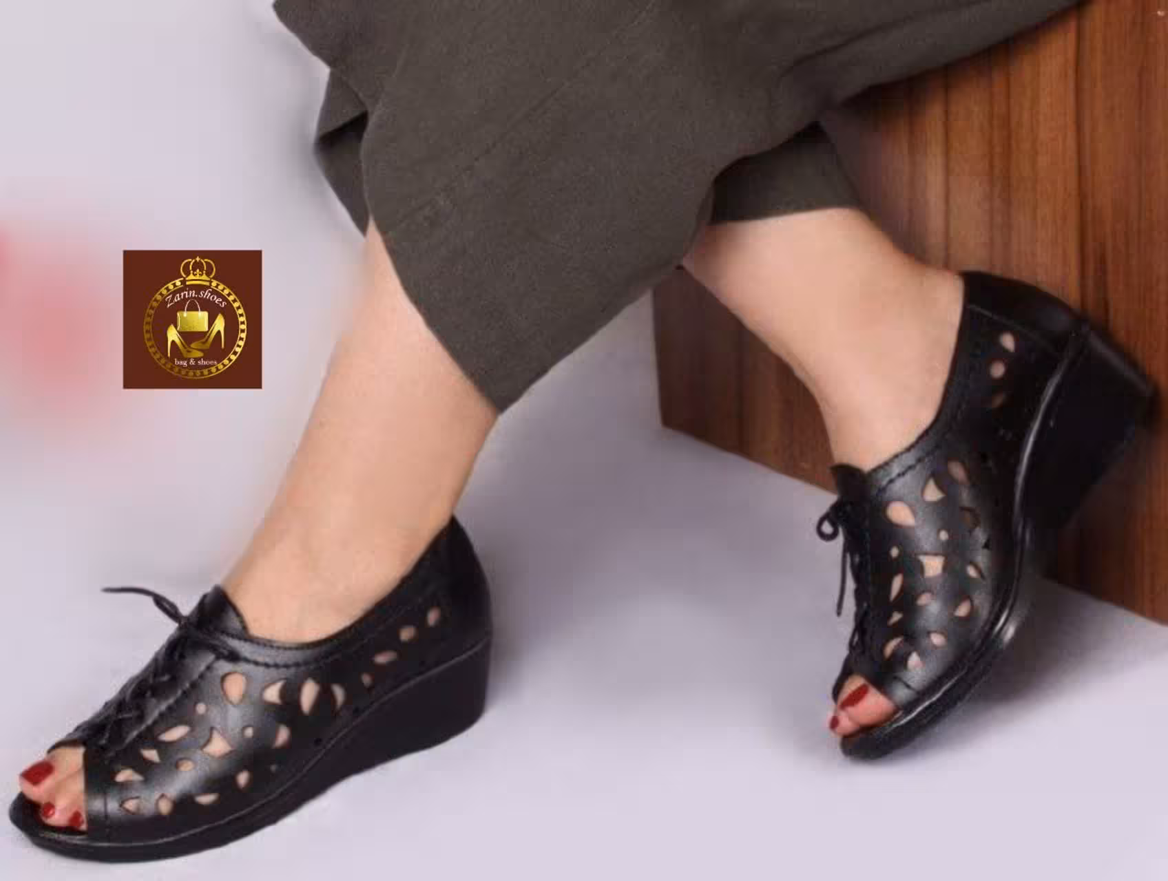 کفش تابستانی و کارمندی زنانه جلوباز کد 29601
