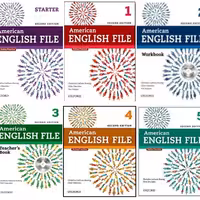 مجموعه 6 جلدی کتابهای American English File 2nd ویرایش دوم