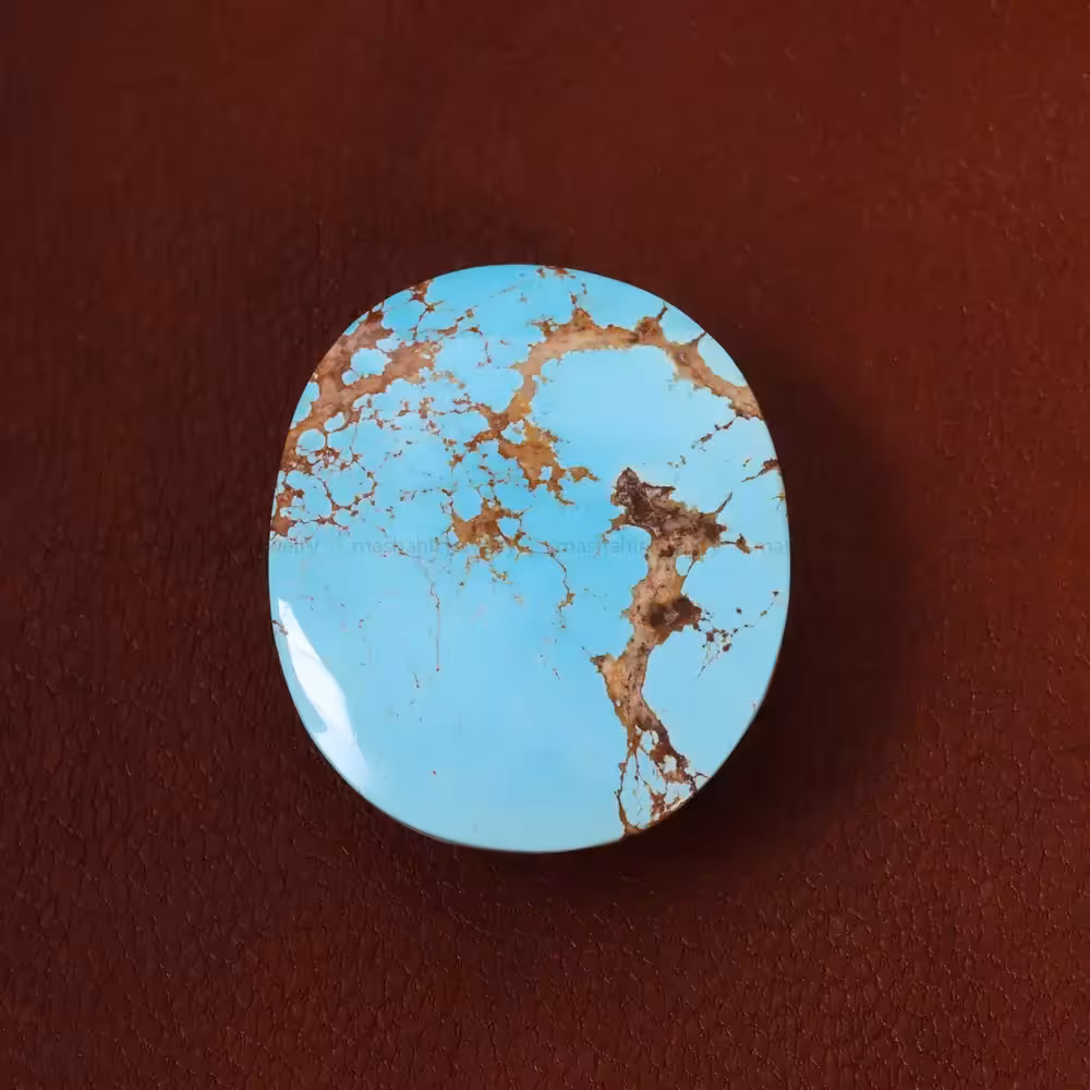 نگین فیروزه شجری کد 28167 - جواهری مشاهیر