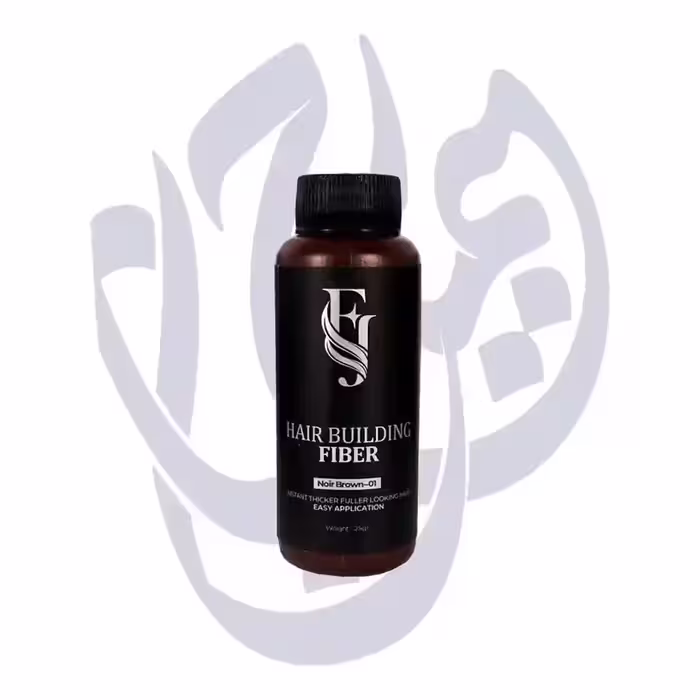پودر پرپشت کننده موی سر و ریش اف جی مدل 001 قهوه ای وزن 20 گرم (تاپیک اف جی) FJ