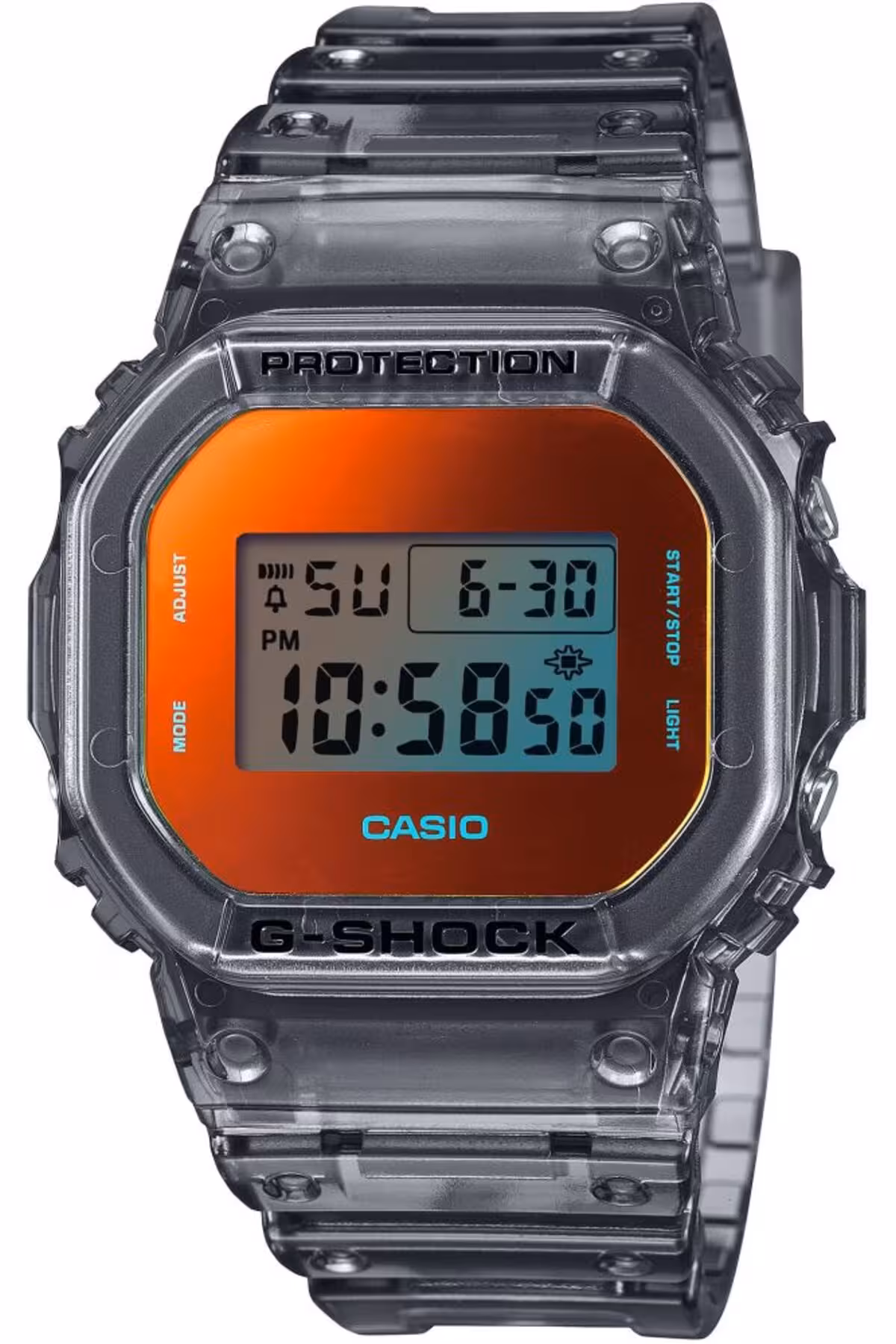 ساعت خاکستری مردانه DW 8DR G Casio