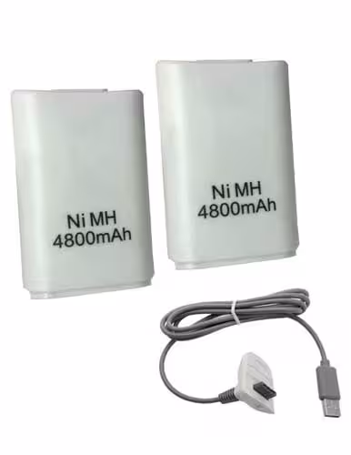 باتری و کابل شارژ 4 کاره دسته xbox 360 مدل RF-1310S