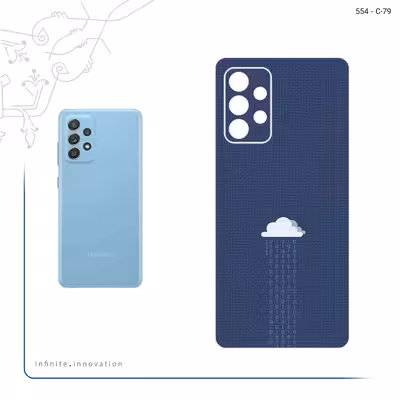 برچسب پوششی ماهوت مدل Minimal Data Cloud مناسب برای گوشی موبایل سامسونگ Galaxy A52s 5G