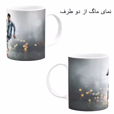 ست هدیه ماگ مدل لیونل مسی طرح Lionel Messi کد M4