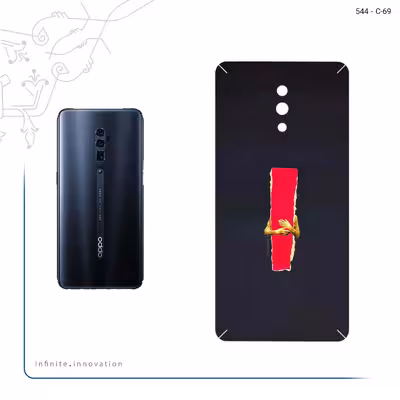 برچسب پوششی ماهوت مدل Collage of Embrace مناسب برای گوشی موبایل اپو RENO 10X