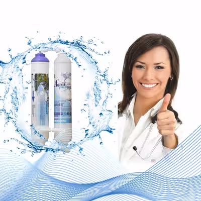 فیلتر تصفیه آب یخچال و فریزر آکوا پیورست مدل ALKALINE-PP 2500G مجموعه 8 عددی