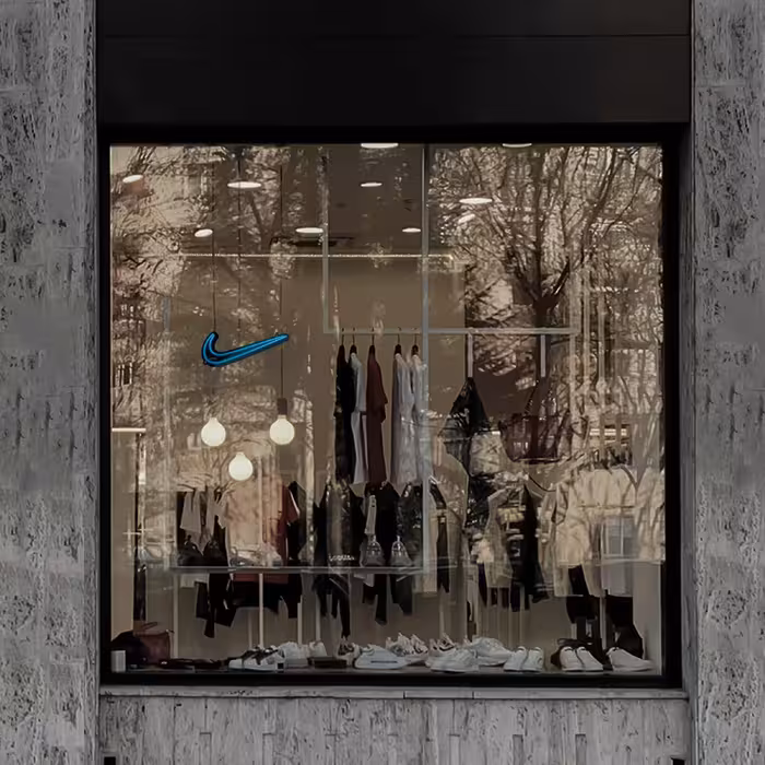 چراغ دیواری نئون دیزاین طرح BL_TBL 