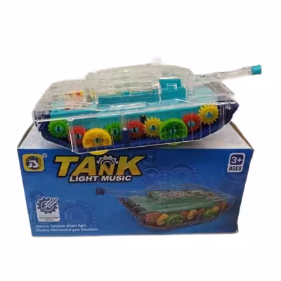 تانک بازی مدل موزیکال چرخدنده کد 1006