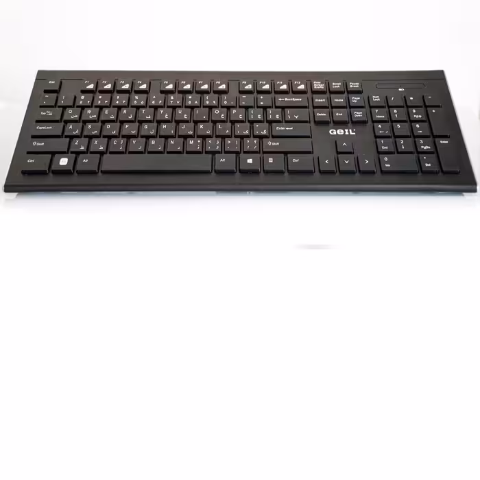 کیبورد و موس بی سیم گیل مدل GWK-101