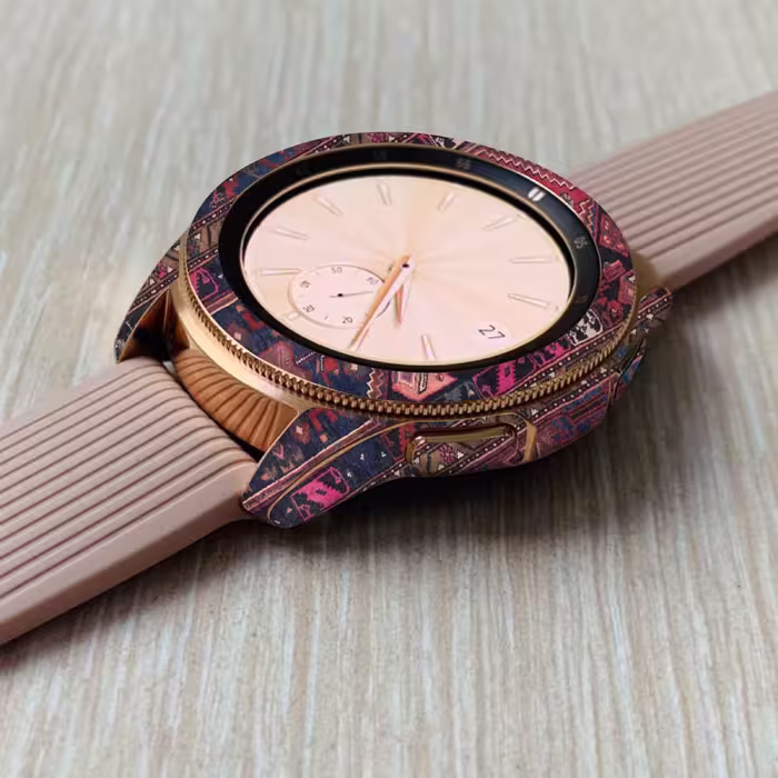 برچسب ماهوت طرح Rug مناسب برای ساعت هوشمند سامسونگ Watch4 Classic 42mm