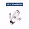 کابل تبدیل USB به MicroUSB مدل R-G01 طول 1 متر