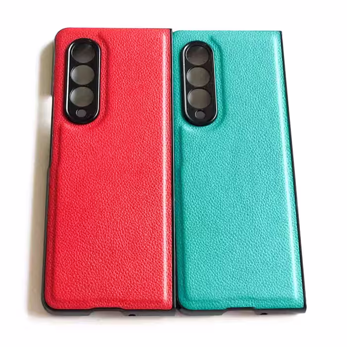 کاور مدل leather03 مناسب برای گوشی موبایل سامسونگ Galaxy Z Fold 3