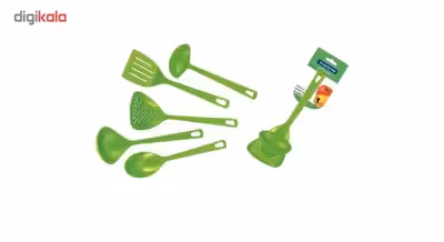 ست کفگیر و ملاقه ترامونتینا 5 پارچه مدل T3