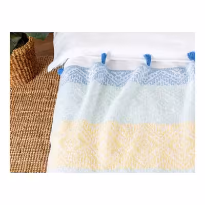 شال تخت مادام کوکو مدل Finnois سایز 150x200 سانتی متر