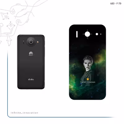 برچسب پوششی ماهوت مدل Scarlett Johansson مناسب برای گوشی موبایل هوآوی Ascend G510