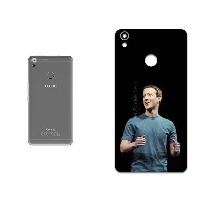 برچسب پوششی ماهوت مدل Mark Zuckerberg مناسب برای گوشی موبایل تکنو Camon CX Air