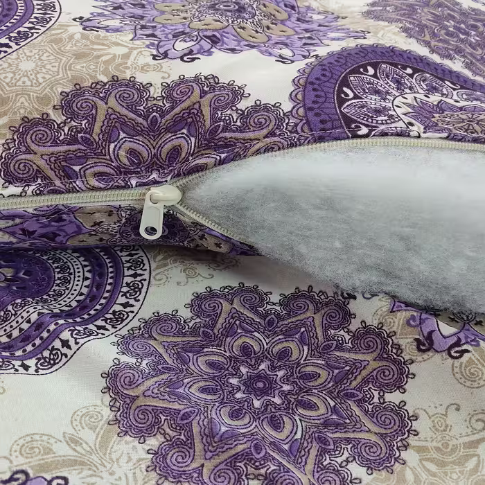 ملحفه تشک مهمان خانه سفید مدل خورشید سایز 195x100 سانتی متر