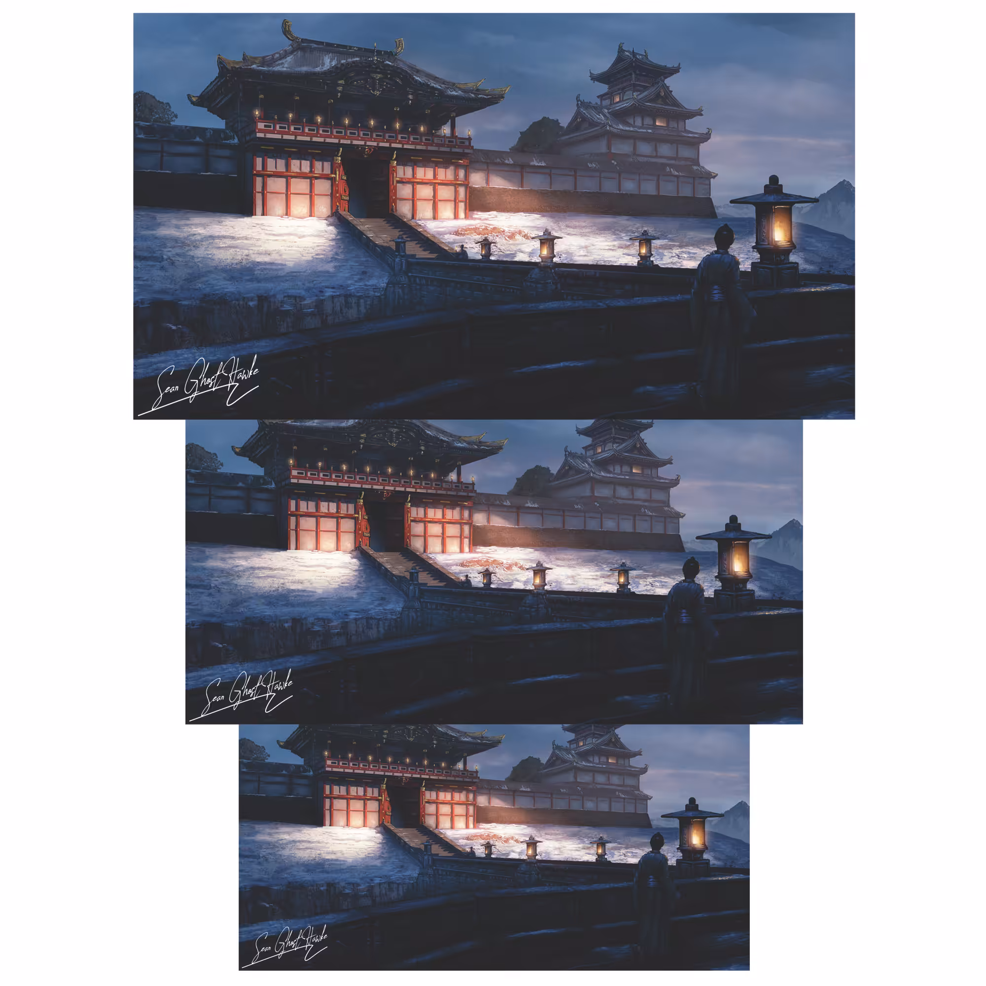 تابلو شاسی مدل آرامش قبل از طوفان