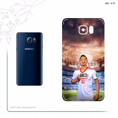 برچسب پوششی ماهوت مدل Reza Ghoochannejhad مناسب برای گوشی موبایل سامسونگ Galaxy Note 5