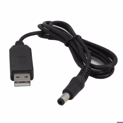 کابل تبدیل USB به DC کد 9V طول 1 متر
