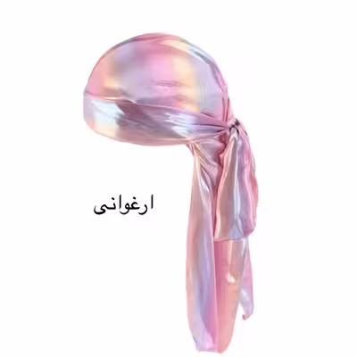 دستمال سر و گردن مدل دورگ ابریشم هولوگرامی