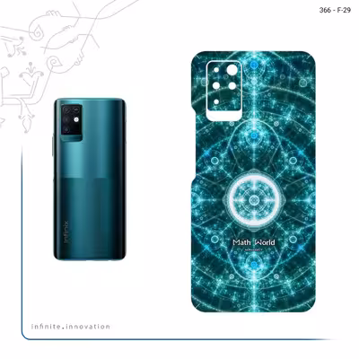 برچسب پوششی ماهوت مدل Mathematical Geometric Shape 4 مناسب برای گوشی موبایل اینفینیکس Note 10