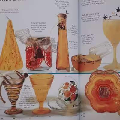 كتاب Painting Glass اثر Moira Neal انتشارات New Holland